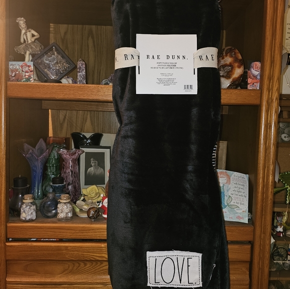 Rae Dunn Bedding Rae Dunn Love Blanketthrow Poshmark